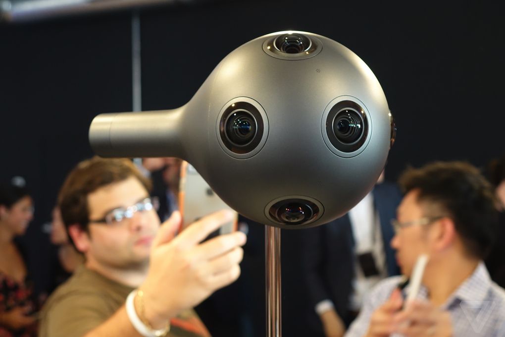 Nokia намерена создать камеру виртуальной реальности Ozo