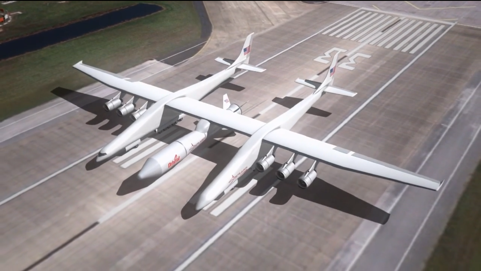 Stratolaunch станет крупнейшим самолётом в истории