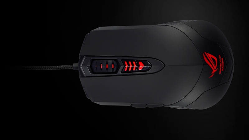 Мышь ASUS ROG GX860 Buzzard создана для любителей игр