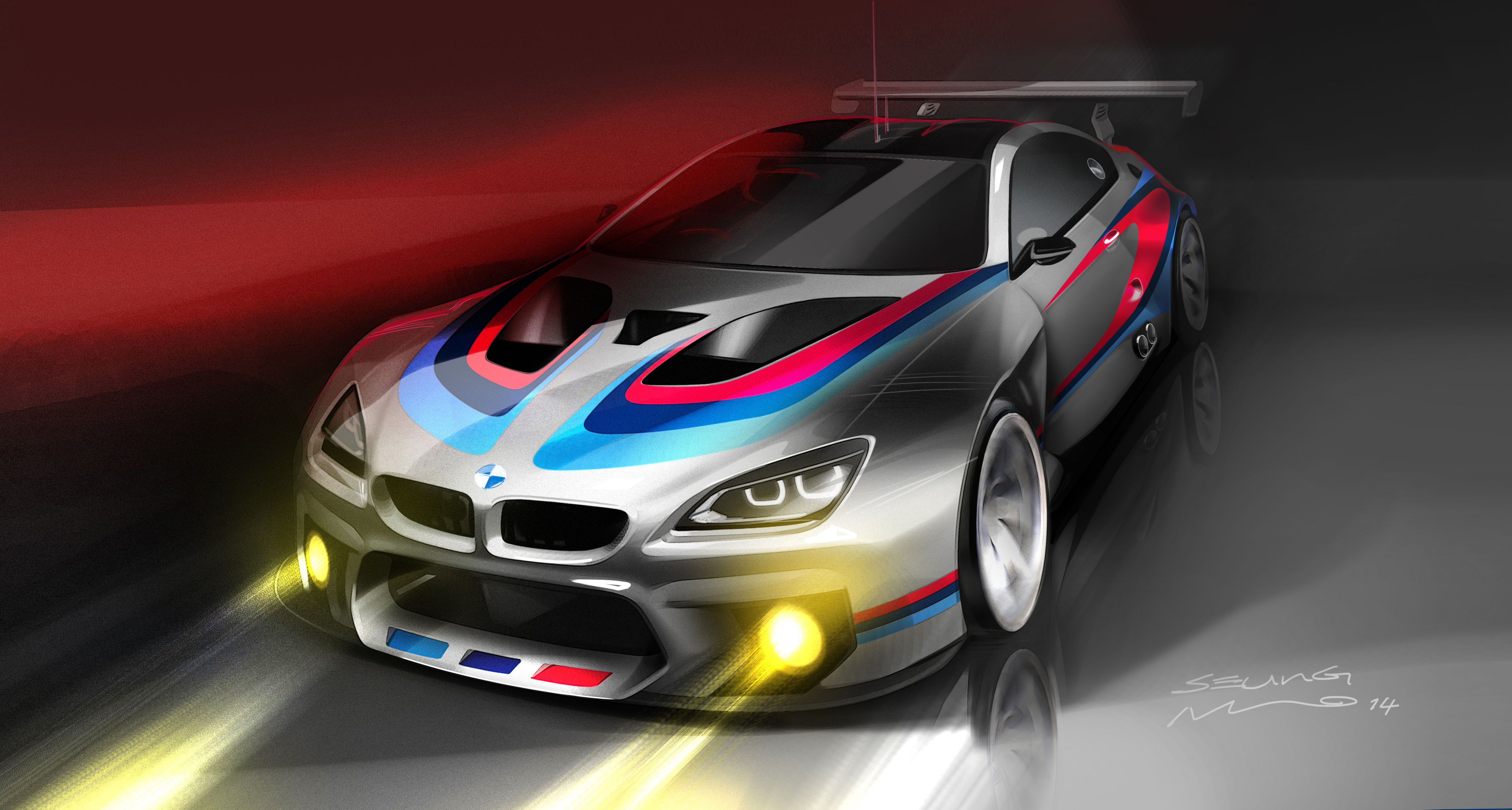 Гоночное купе BMW M6 GT3 дебютирует в рамках Франкфуртского автосалона
