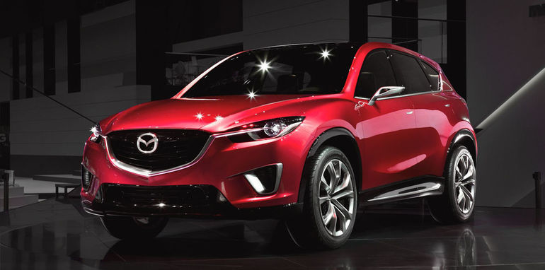 Mazda опубликовала тизер нового кроссовера Koeru