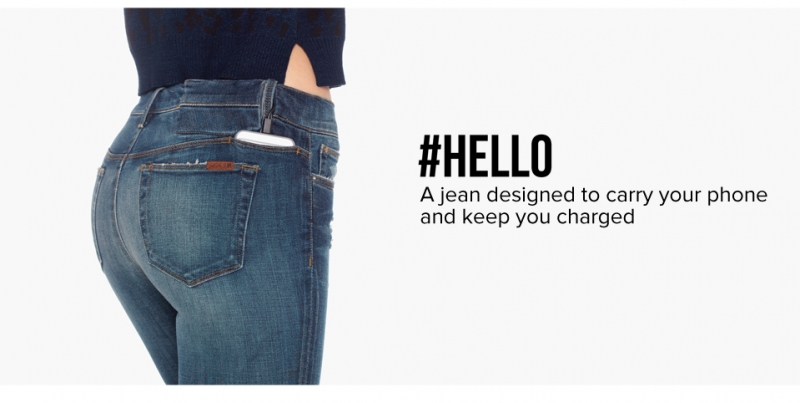 Джинсы Joe's Jeans с карманами для смартфона и зарядной батареи