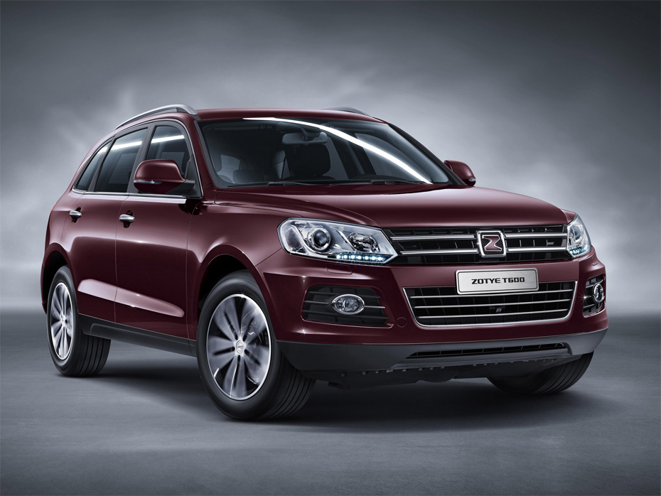 Автомобили китайской марки Zotye скоро появятся в России