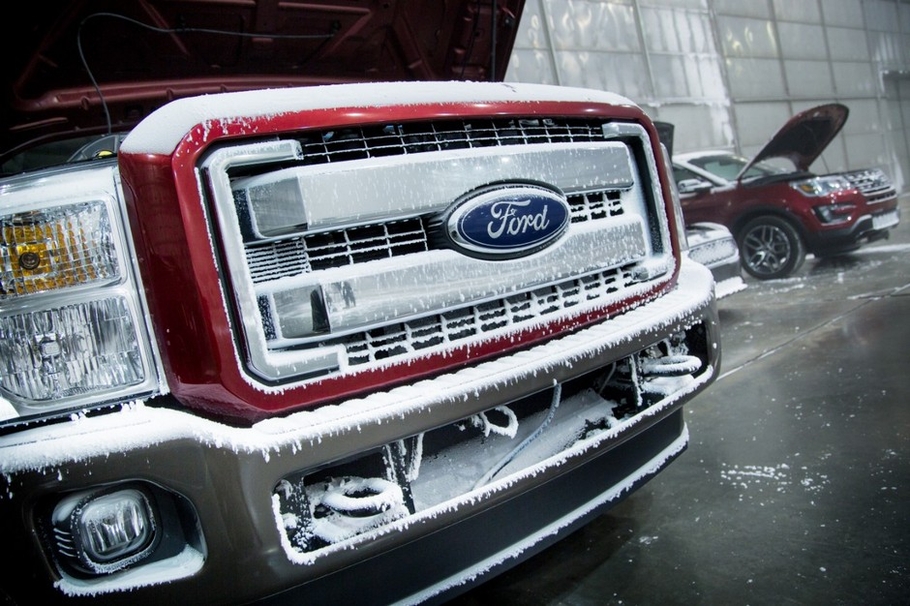 Ford испытывает себя морозом в жаркой Флориде