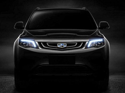 Компания Geely показала тизеры кроссовера NL-3