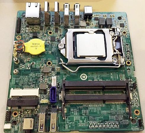 Intel представила прототип материнской платы компактнее Mini-ITX