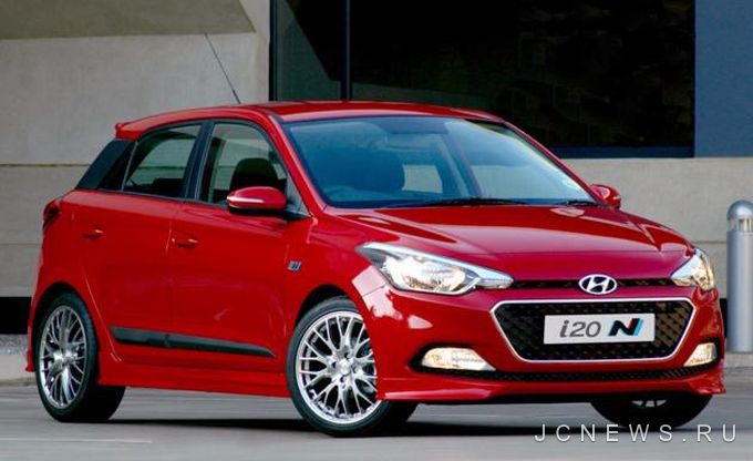 Hyundai представил спортивную версию i20