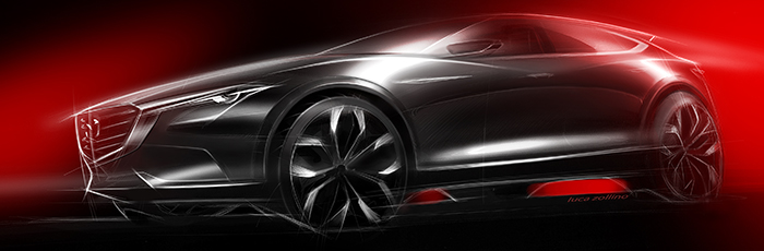 Новый кроссовер-купе от Mazda представят 15 сентября