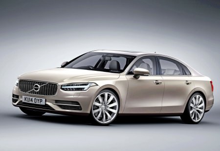 Volvo вывела на испытания седан S90 с гибридной силовой установкой