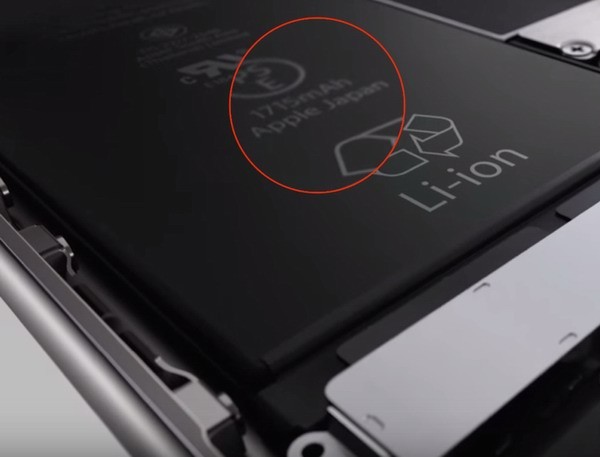 Apple сэкономила на аккумуляторе смартфона iPhone 6S