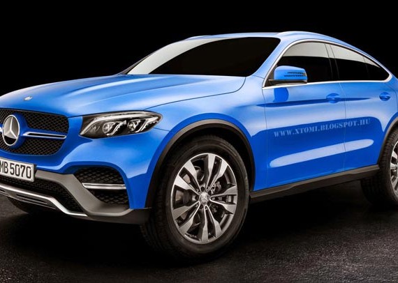 Серийный кроссовер Mercedes GLC Coupe появится в 2016 году