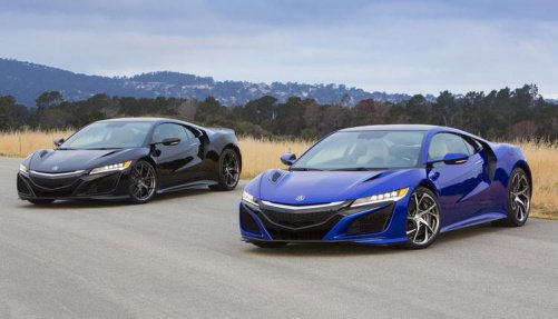 Черный предсерийный прототип Acura NSX 2016 замечен на Северной Петле