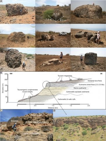 Ученые нашли в Африке следы древнего суперцунами высотой 300 метров