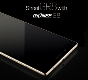 Представлен фаблет Gionee Elife E8 с 6 дисплеем QHD и 24-Мп камерой