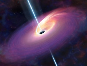 Черная дыра-монстр вышла на связь с учеными