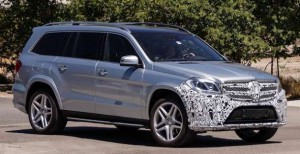 Фотошпионы опубликовали снимки нового кроссовера Mercedes-Benz GLS 2016