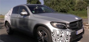 Cерийный Mercedes-Benz GLC Coupe впервые попал в объектив папарацци