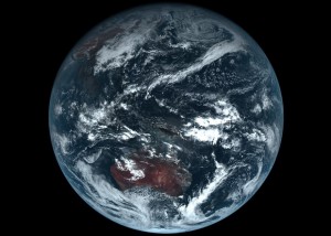 Японский спутник показал Землю в замедленной съемке