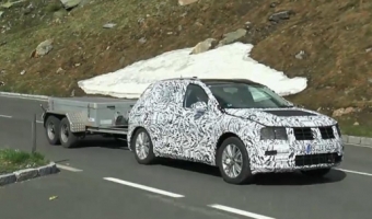 Новое поколение Volkswagen Tiguan проходит тесты в горах