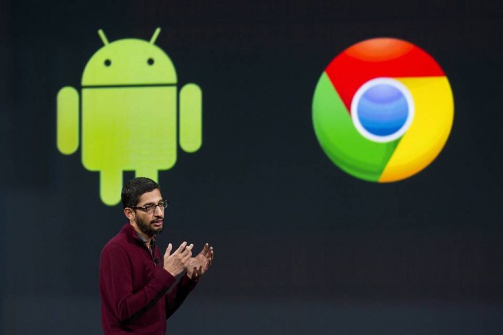 Google работает над объедининением Android и Chrome OS